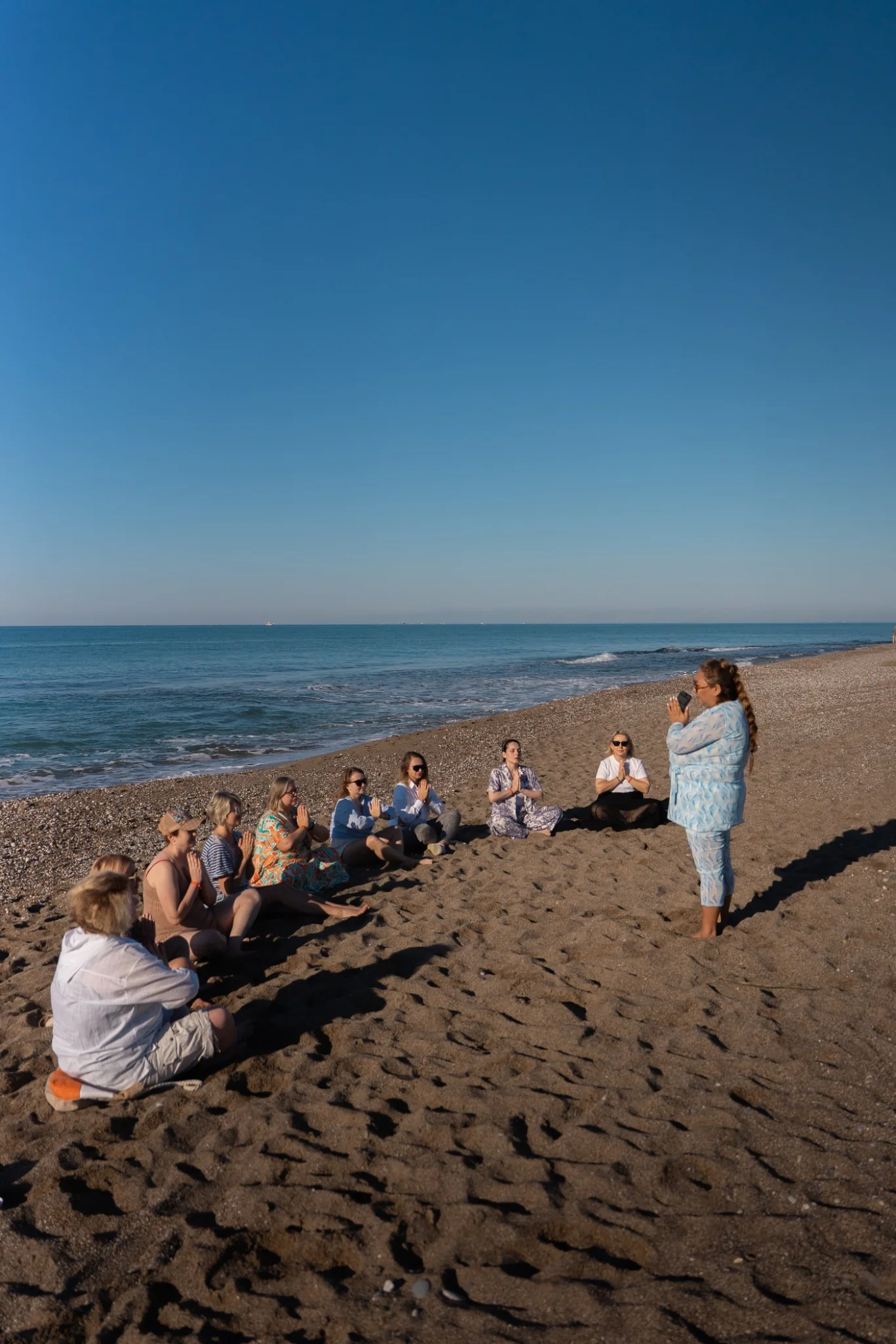Practice by the sea