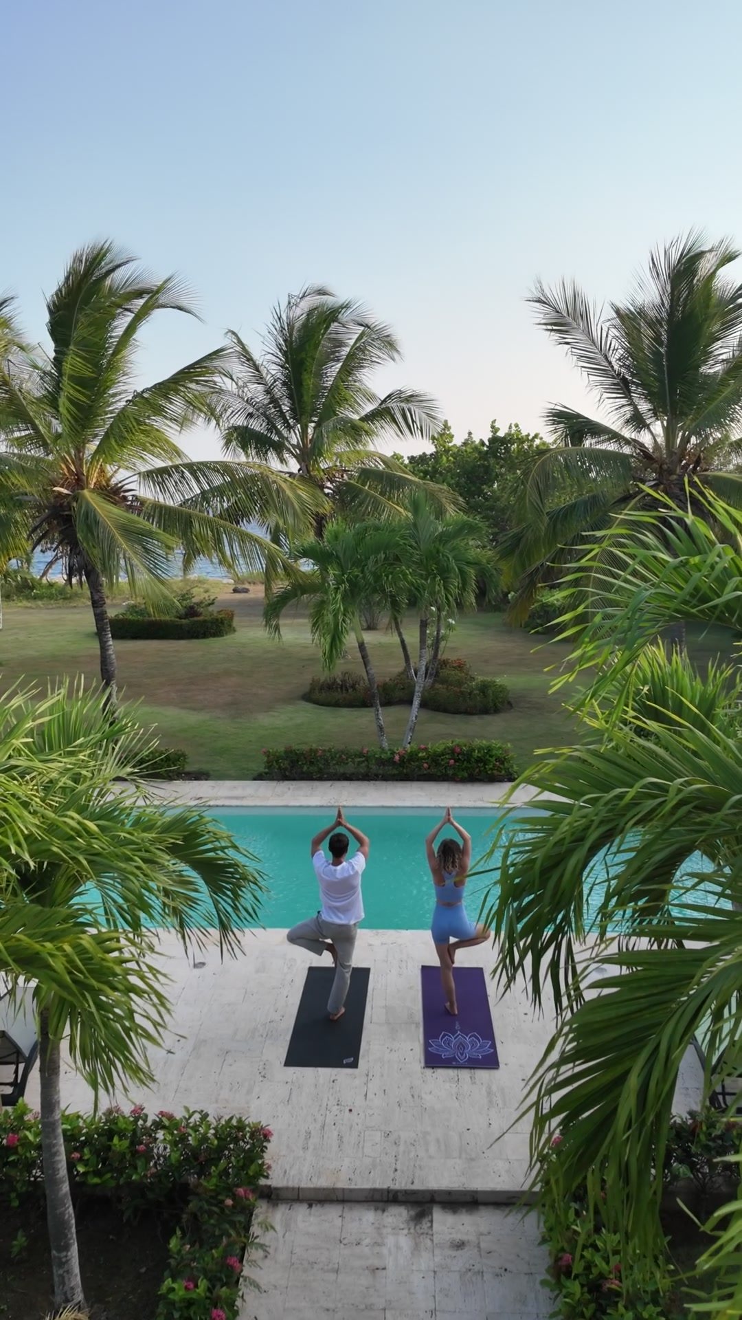 Morning wellness and recovery routine during Golf Camp
